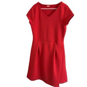Girls Harper Canyon Cap Sleeve Vneck Wrap Style Dress | Large